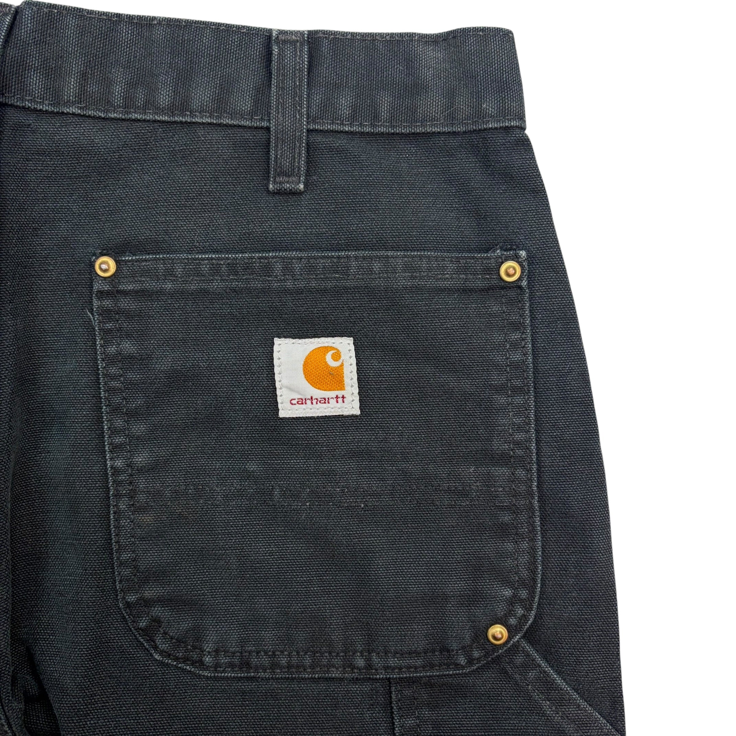Vintage Carhartt Double Knee Pants Black