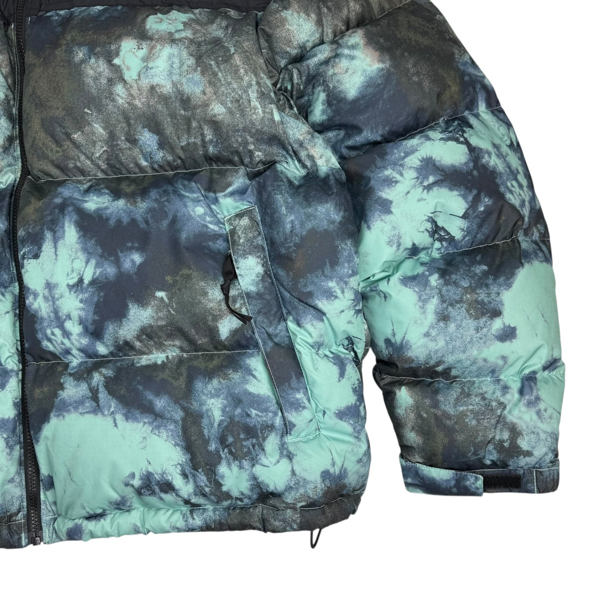 The North Face Nupste 700 Jacket Wasabi Ice/Black
