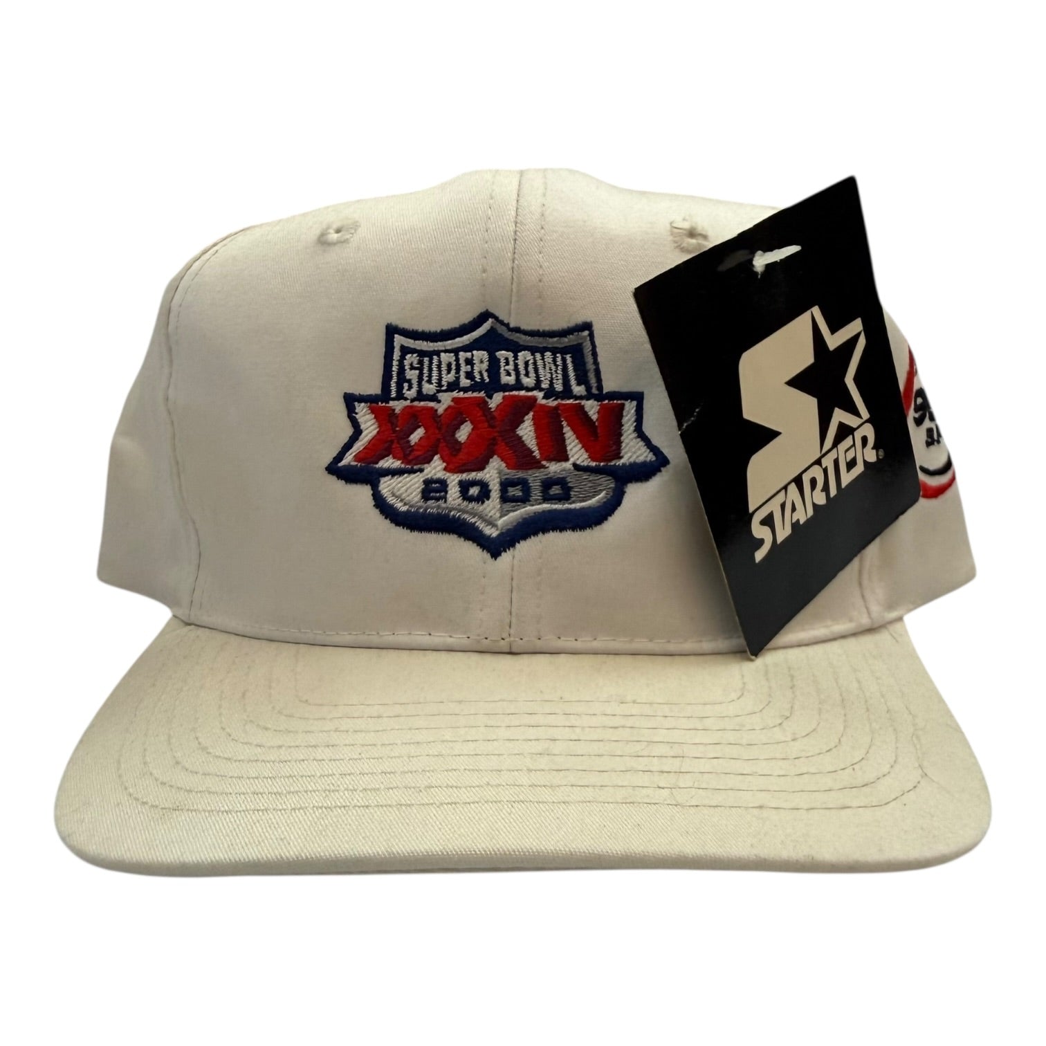 2000 Starter Super Bowl XXIV Hat White