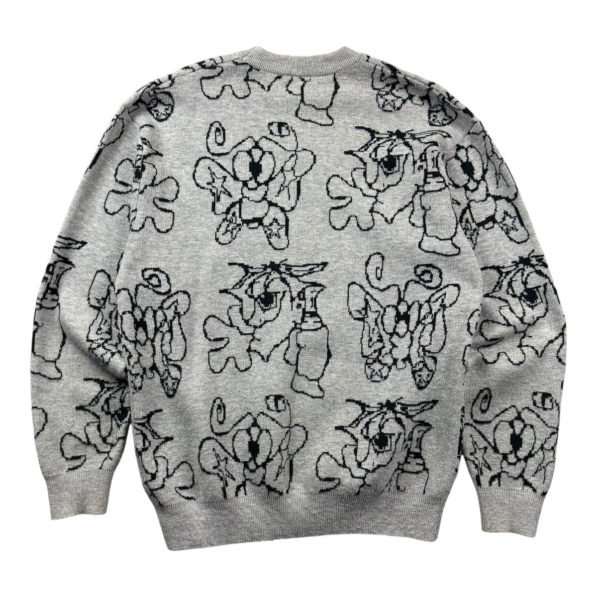Butter Goods Spray Knit Sweater Grey