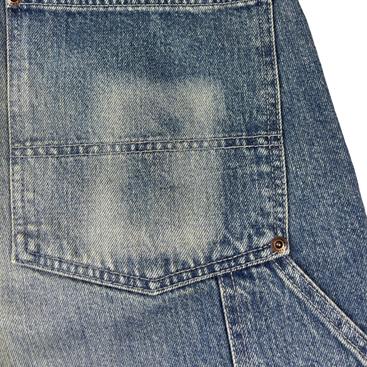 Supreme Worn Double Knee Painter Pant Denim