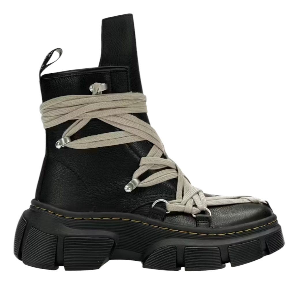 Rick Owens X Dr. Martens DMXL 1460 Mega Lace Boot Black (Used)
