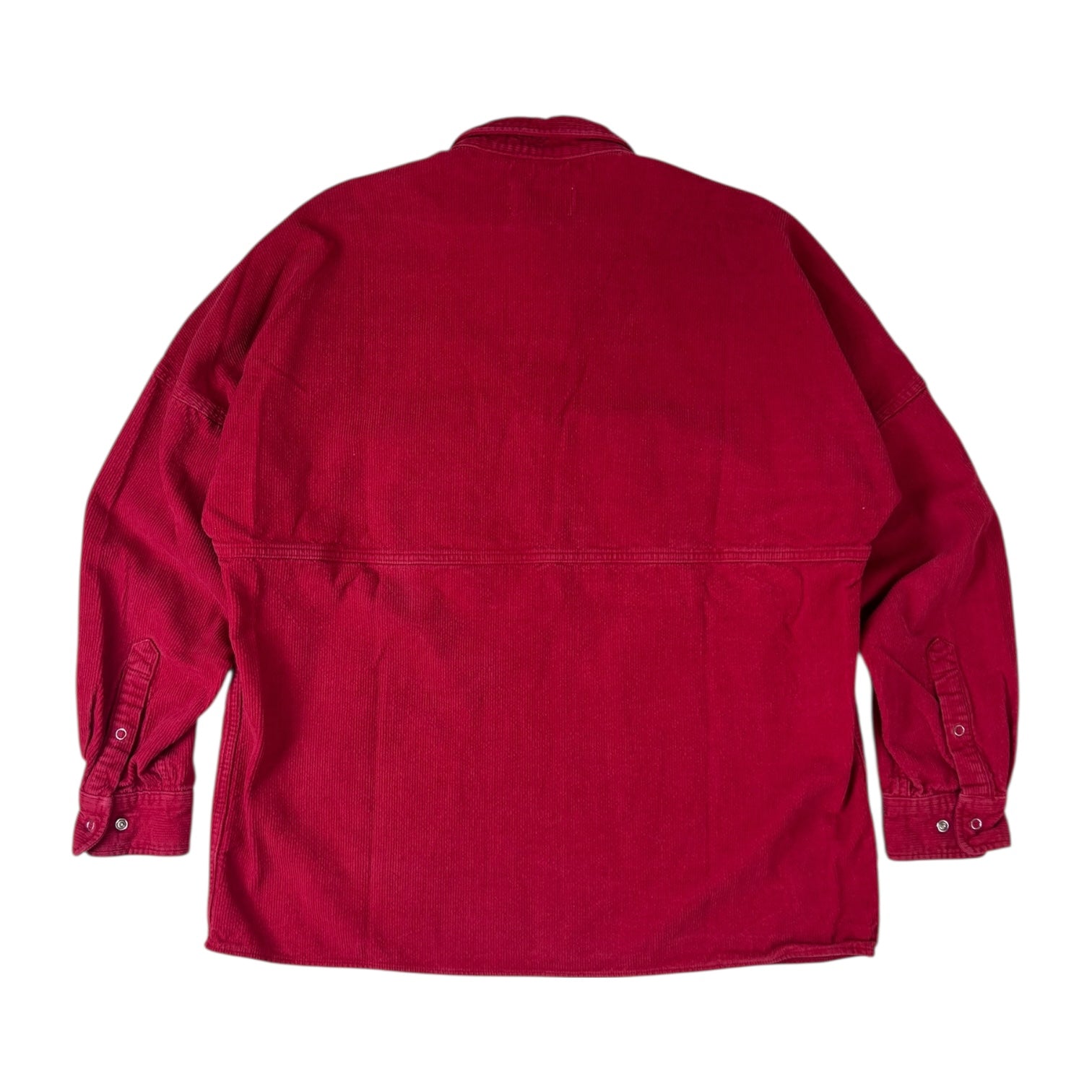 Palace Roy Corduroy 1/4 Zip Red