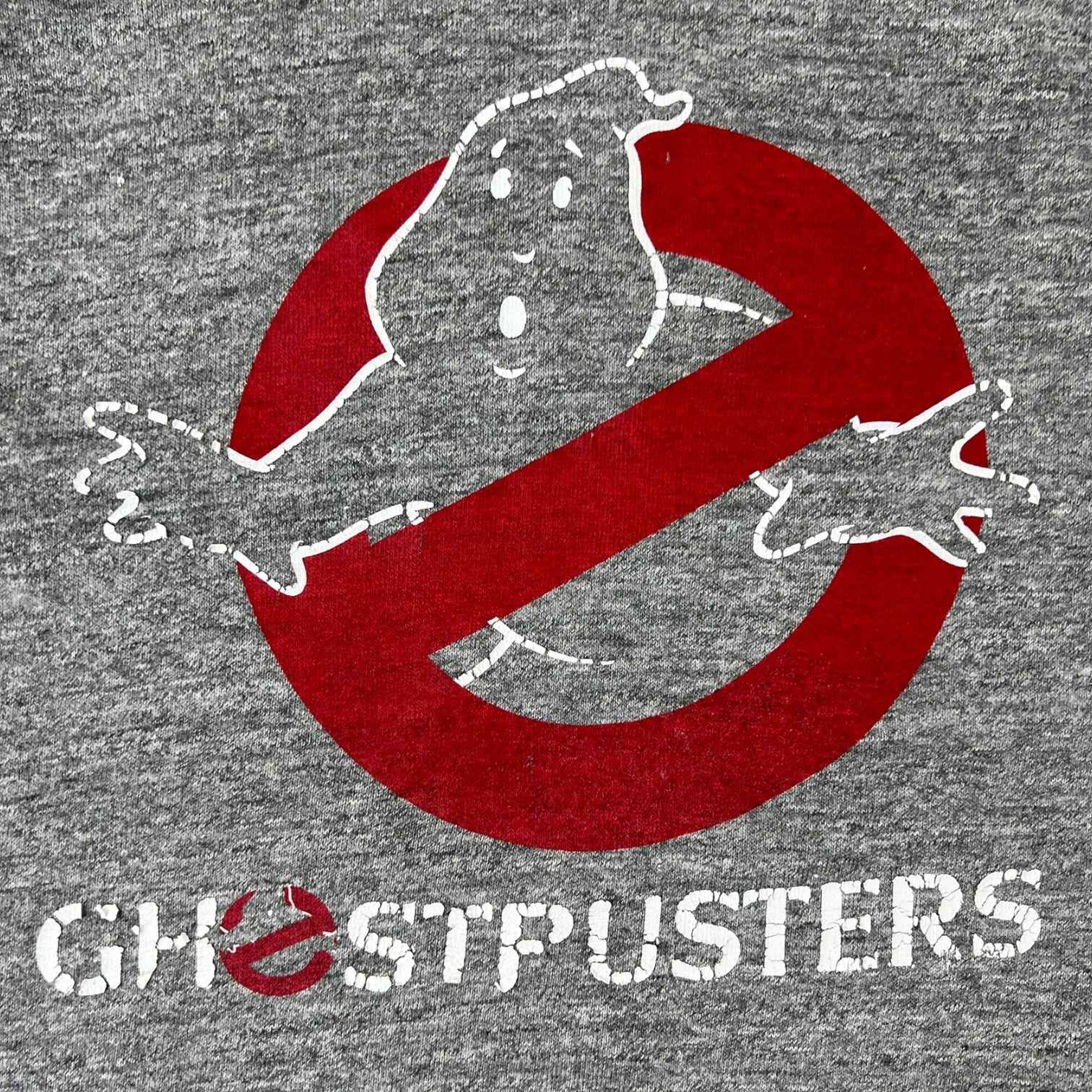 Vintage Ghostbusters T-Shirt Heather Grey