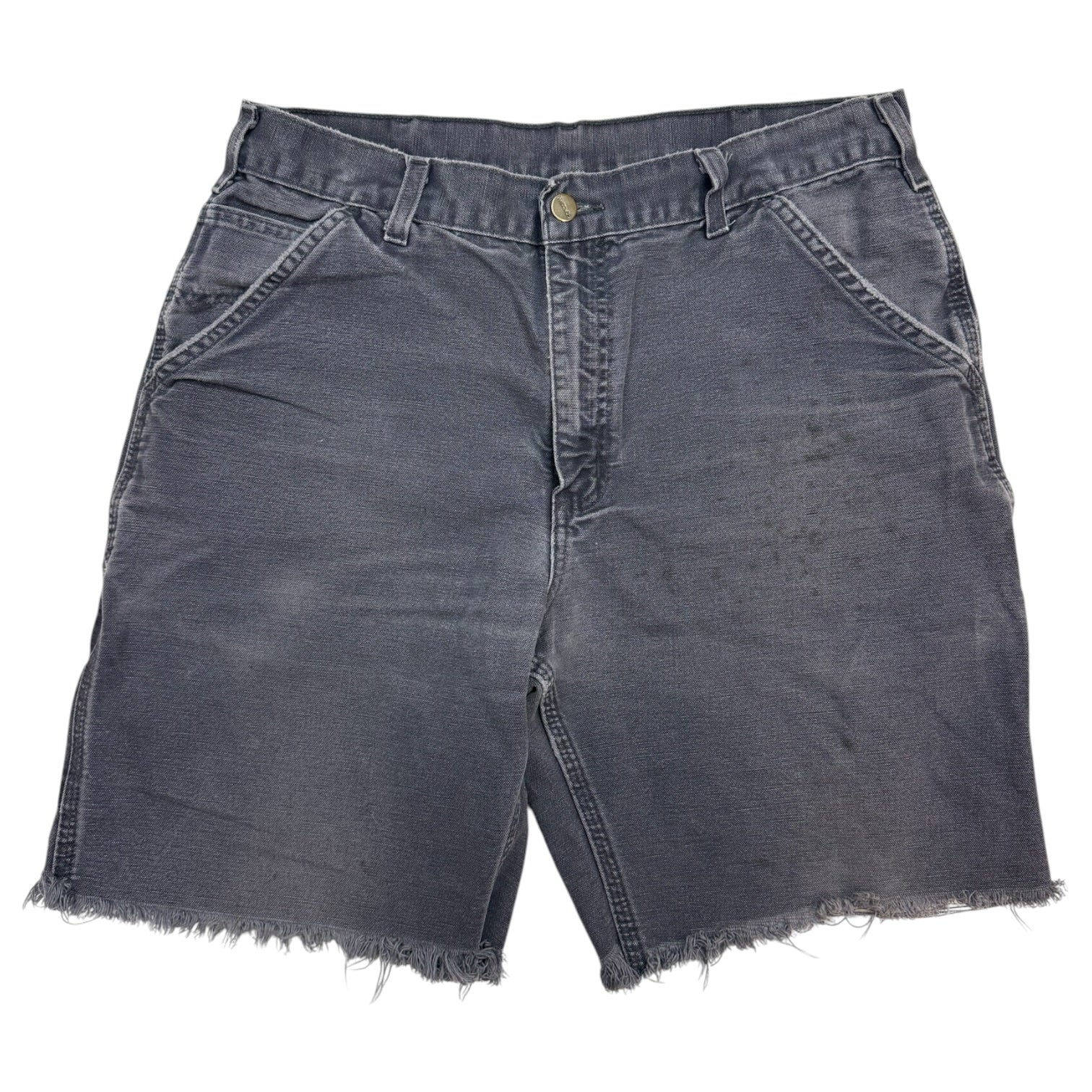 Vintage Carhartt Carpenter Shorts Washed Blue