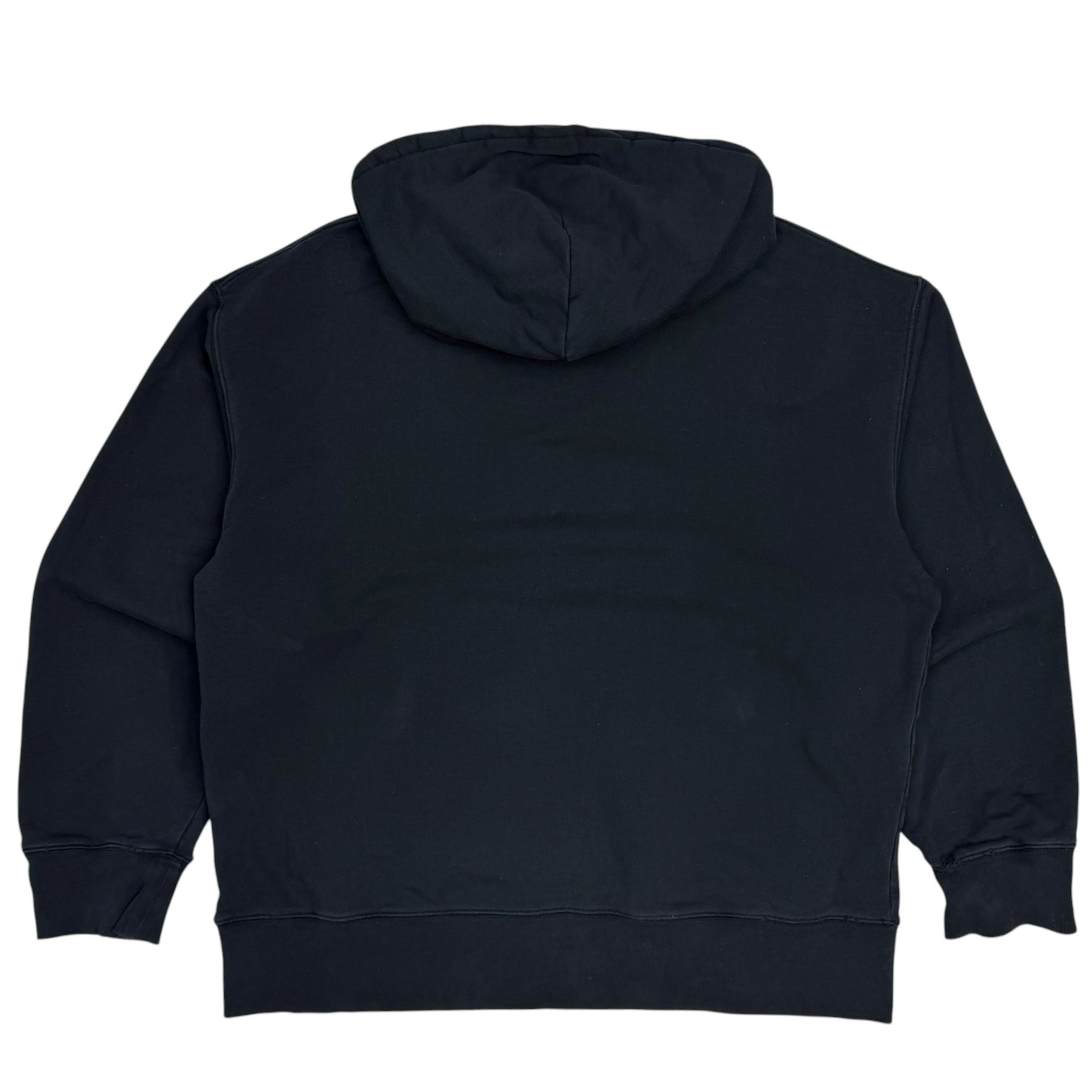 Acne Studios Face Patch Logo Hoodie Black