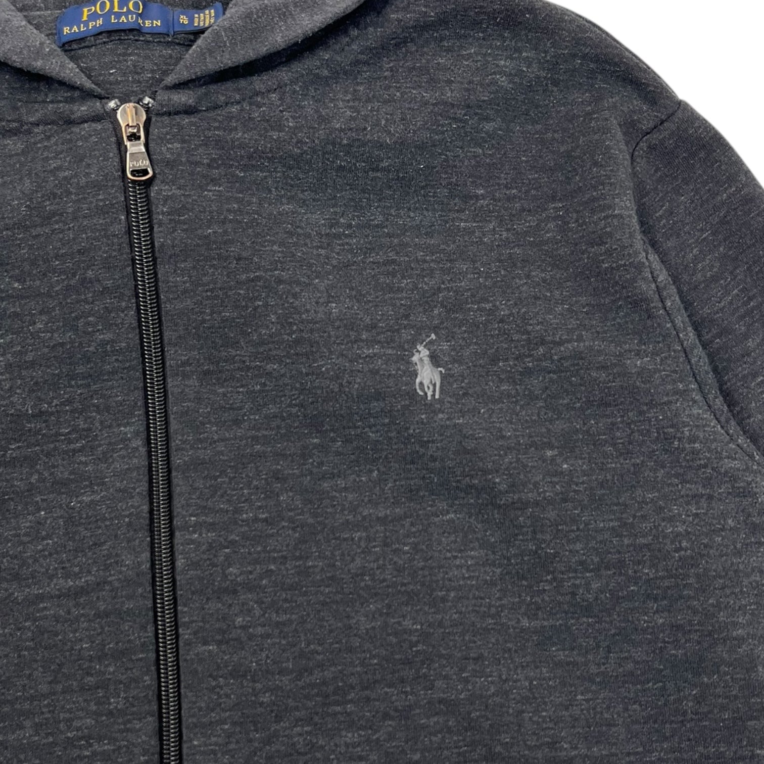 Polo Ralph Lauren Full Zip Hoodie Dark Grey