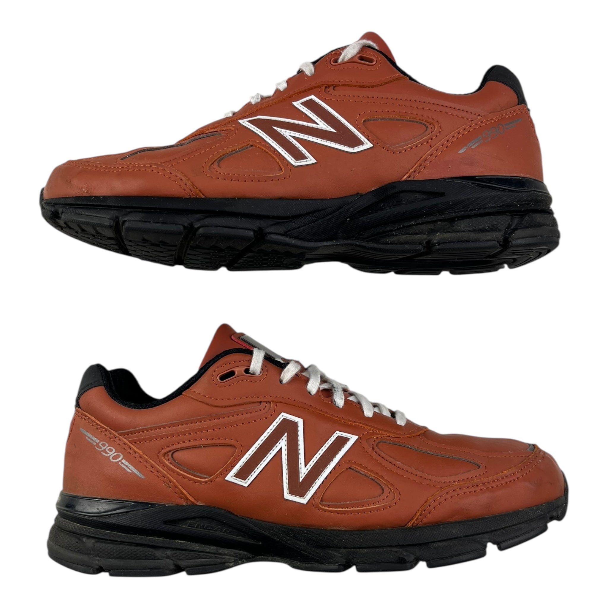 New Balance 990v4 MiUSA Teddy Santis Mahogany (Used)