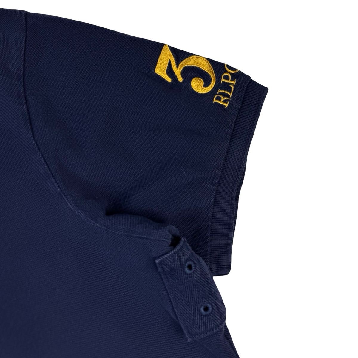 Vintage Polo Ralph Lauren Stadium Polo Shirt Navy
