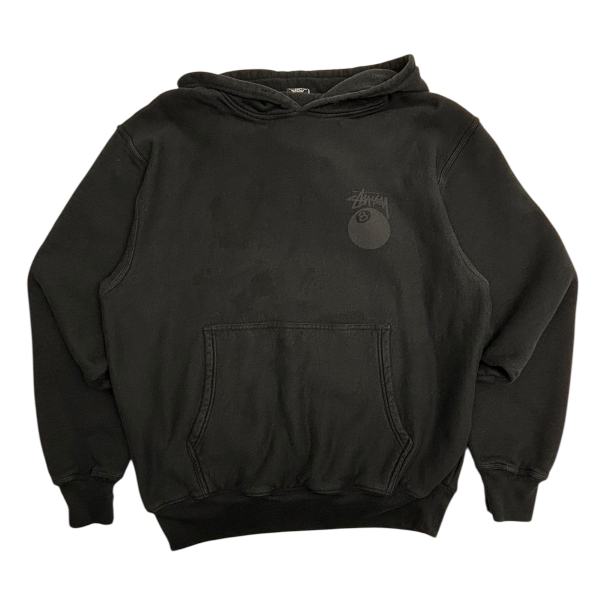 Stussy 8 Ball Hoodie Black