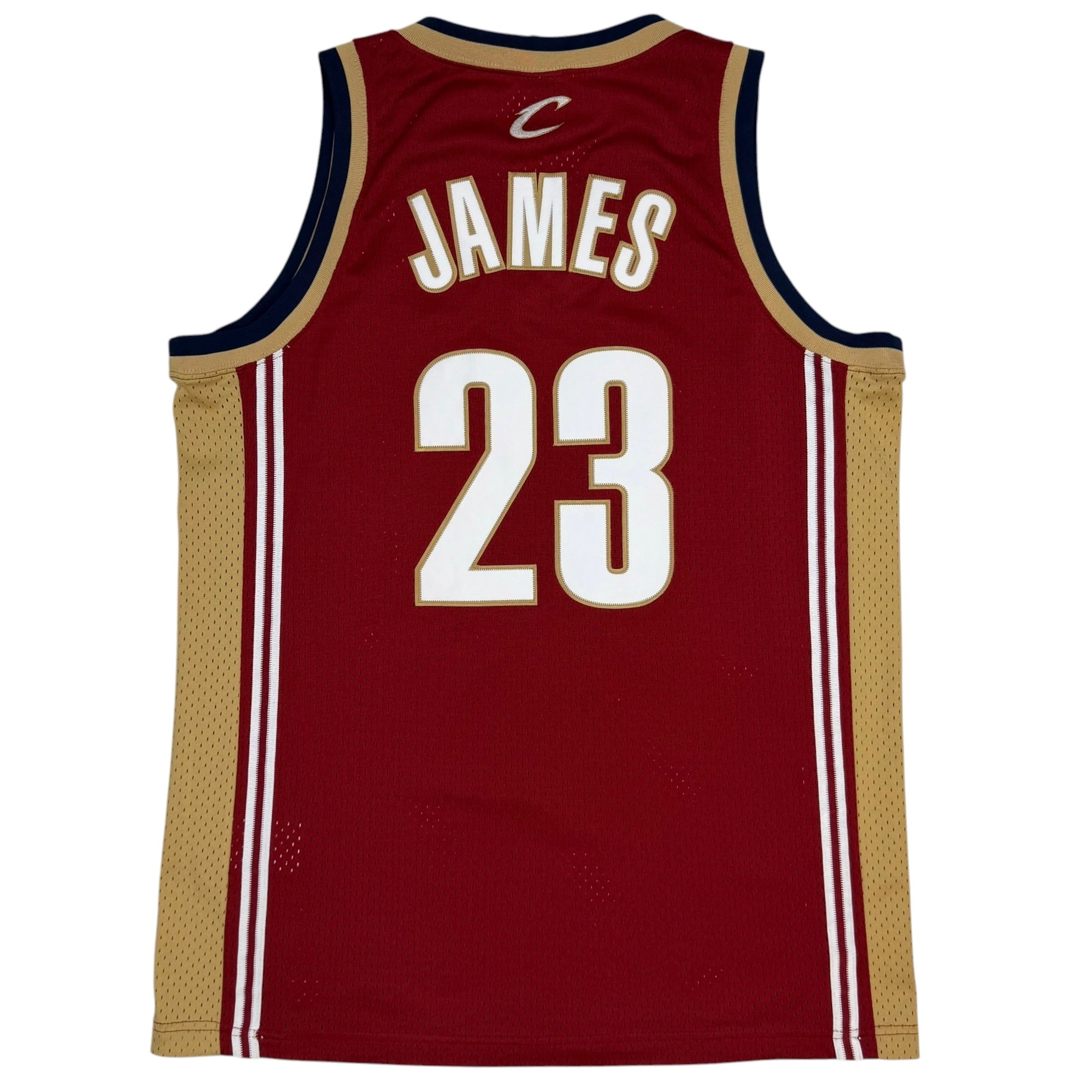 2003-04 Nike LeBron James Cleveland Cavaliers Jersey Red/Gold