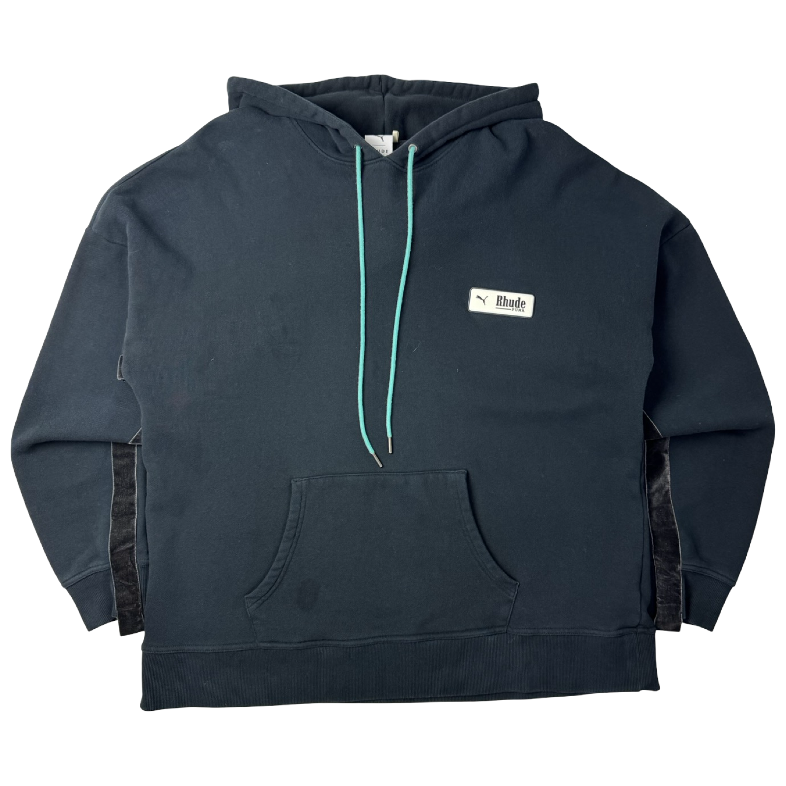 Rhude x Puma Zip Up Hoodie Black
