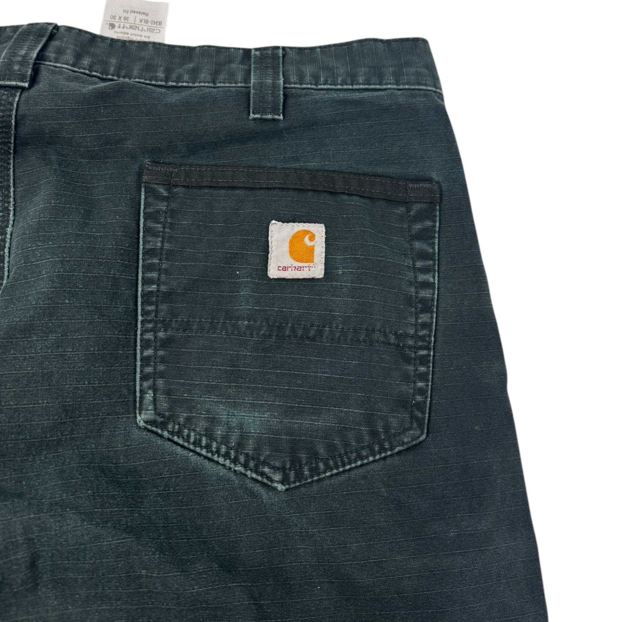 Vintage Carhartt Cargo Bottoms Faded Black