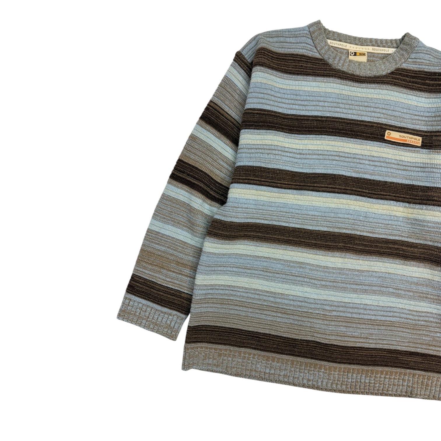 Vintage Southpole Striped Knit Sweater