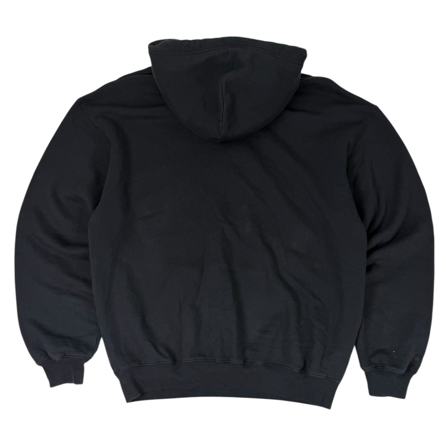 Balenciaga Cursive Logo Hoodie Black