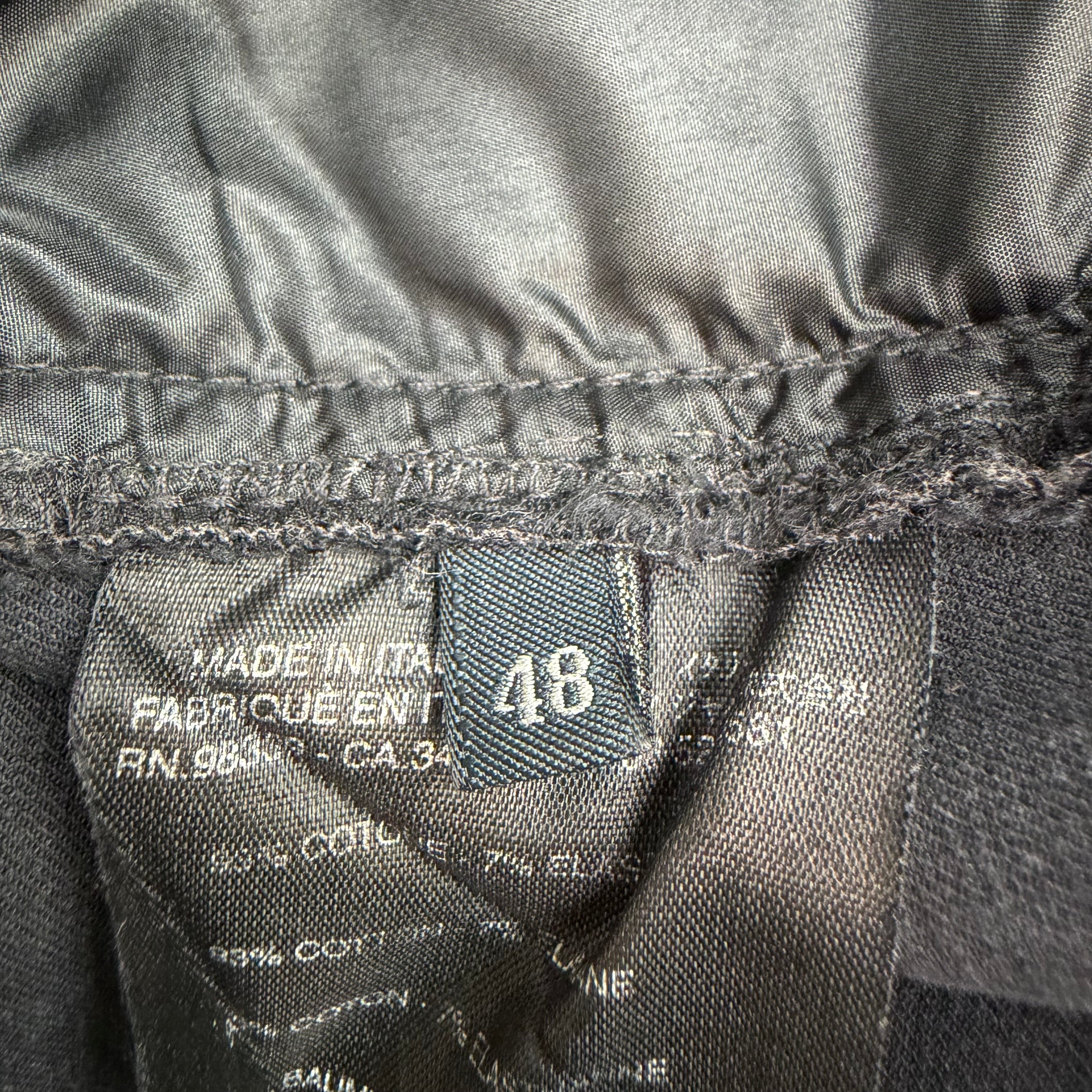 Vintage Prada Cargo Pants Black