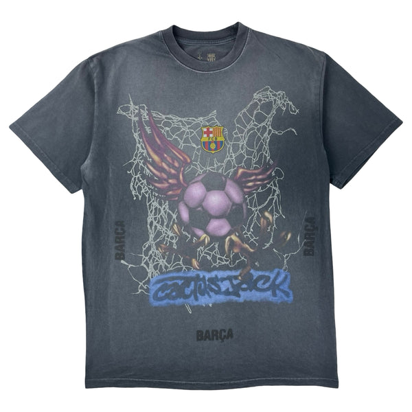 Travis Scott x FC Barcelona Washed Spray Logo T-Shirt