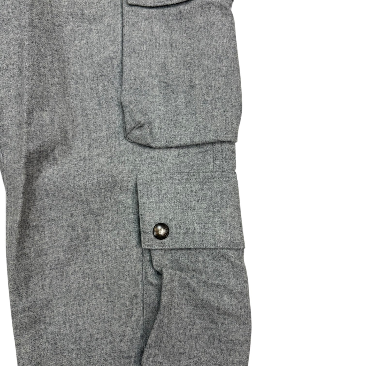 Vintage Polo Ralph Lauren Wool Cargo Pants Grey