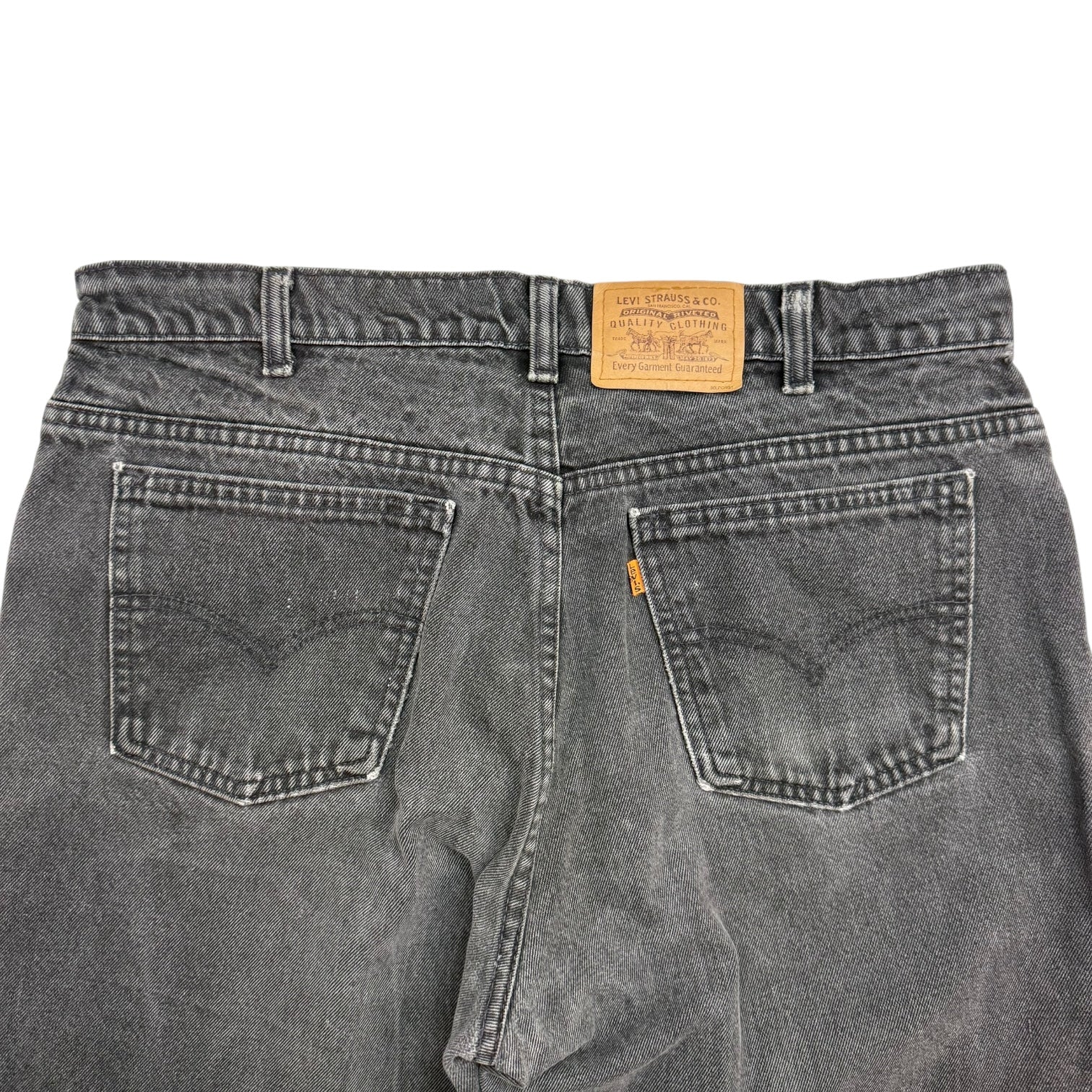 Vintage Levi’s Orange Tab Denim Pants Black