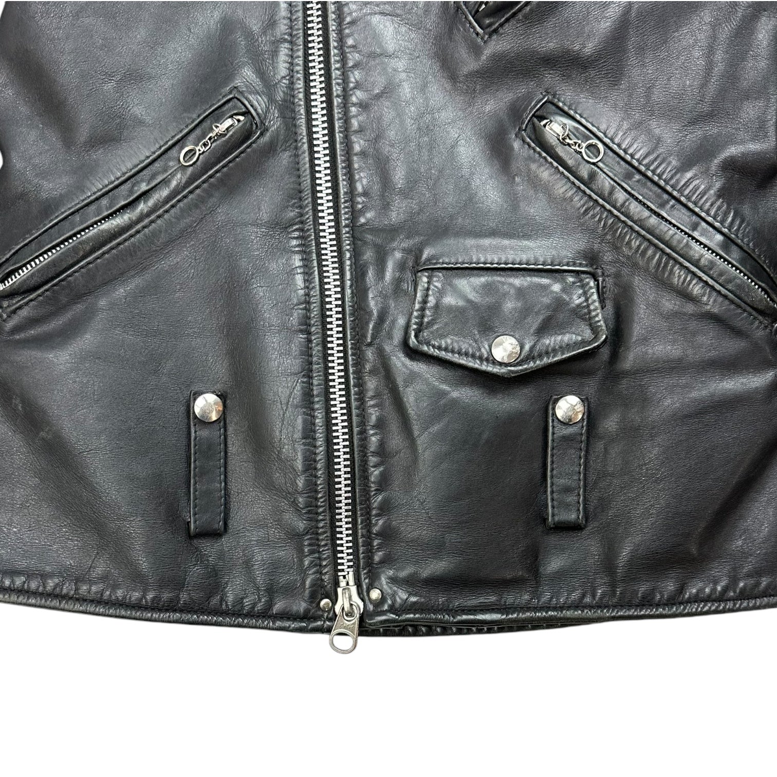 Junya Watanabe EYE x Vanson AD2010 Biker Jacket Black