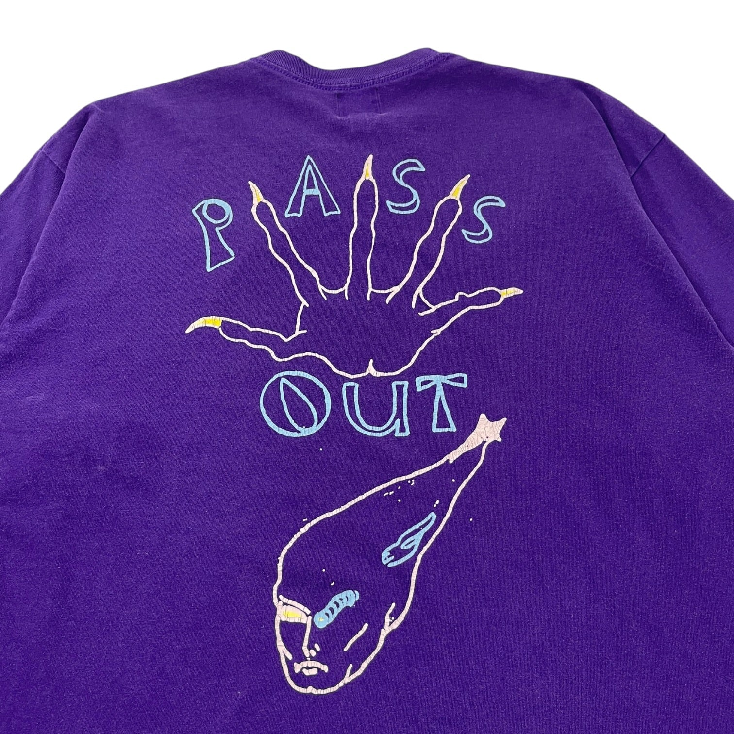 Brain-Dead Parasite L/S T-Shirt Purple