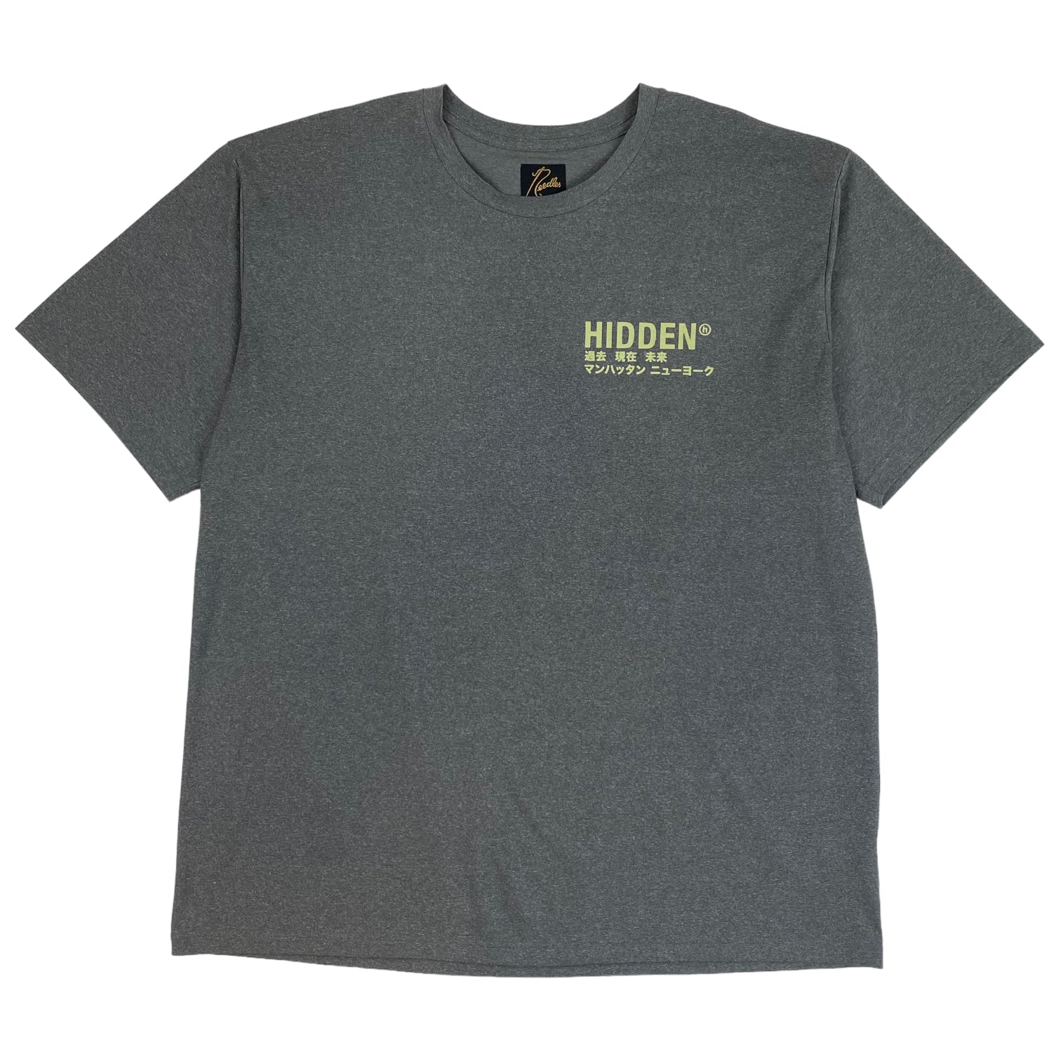 Needles x Hidden NY T-Shirt Grey