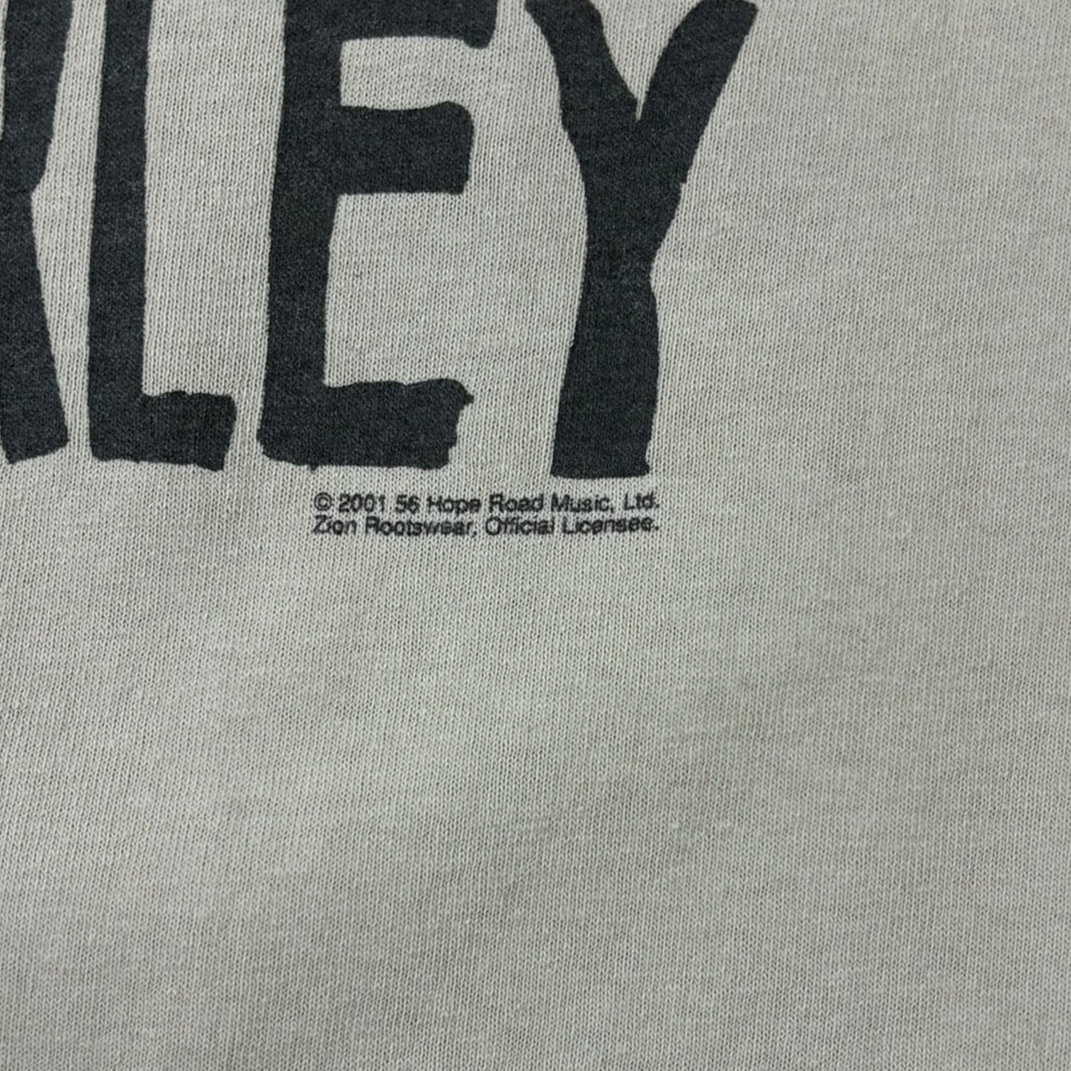 Vintage 2001 Bob Marley “Wake Up and Live” T-Shirt Tan