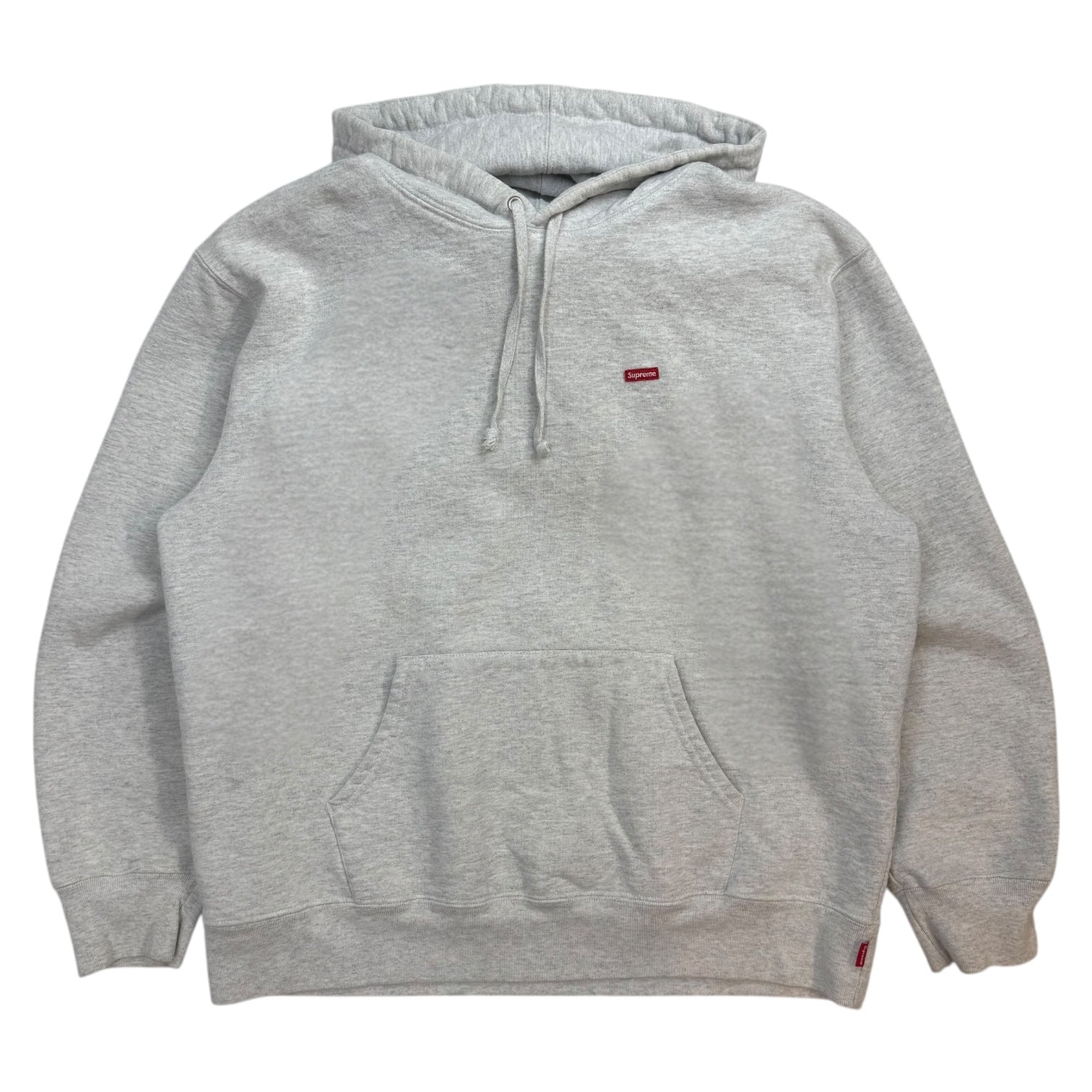 Supreme Small Box Logo Hoodie Grey