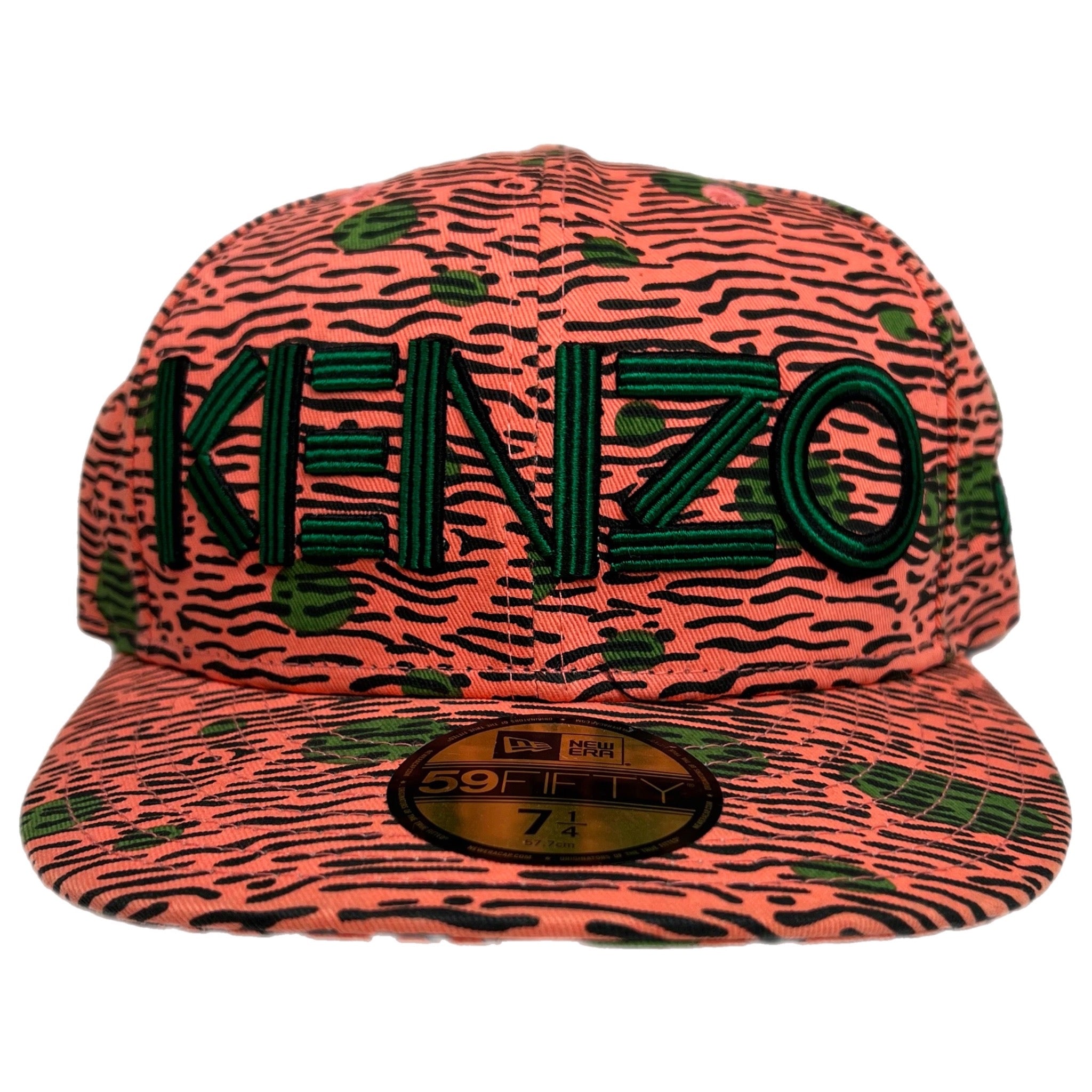 Kenzo Pink Print New Era Fitted Hat