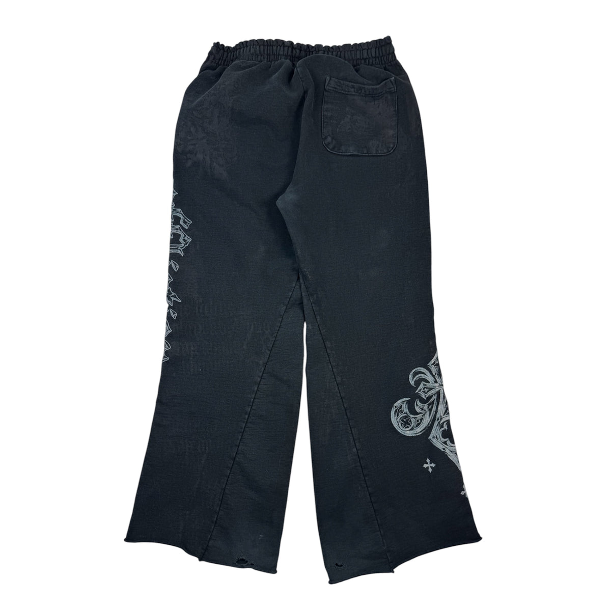 Y2K Affliction Fleur De Lis Sweat Bottoms