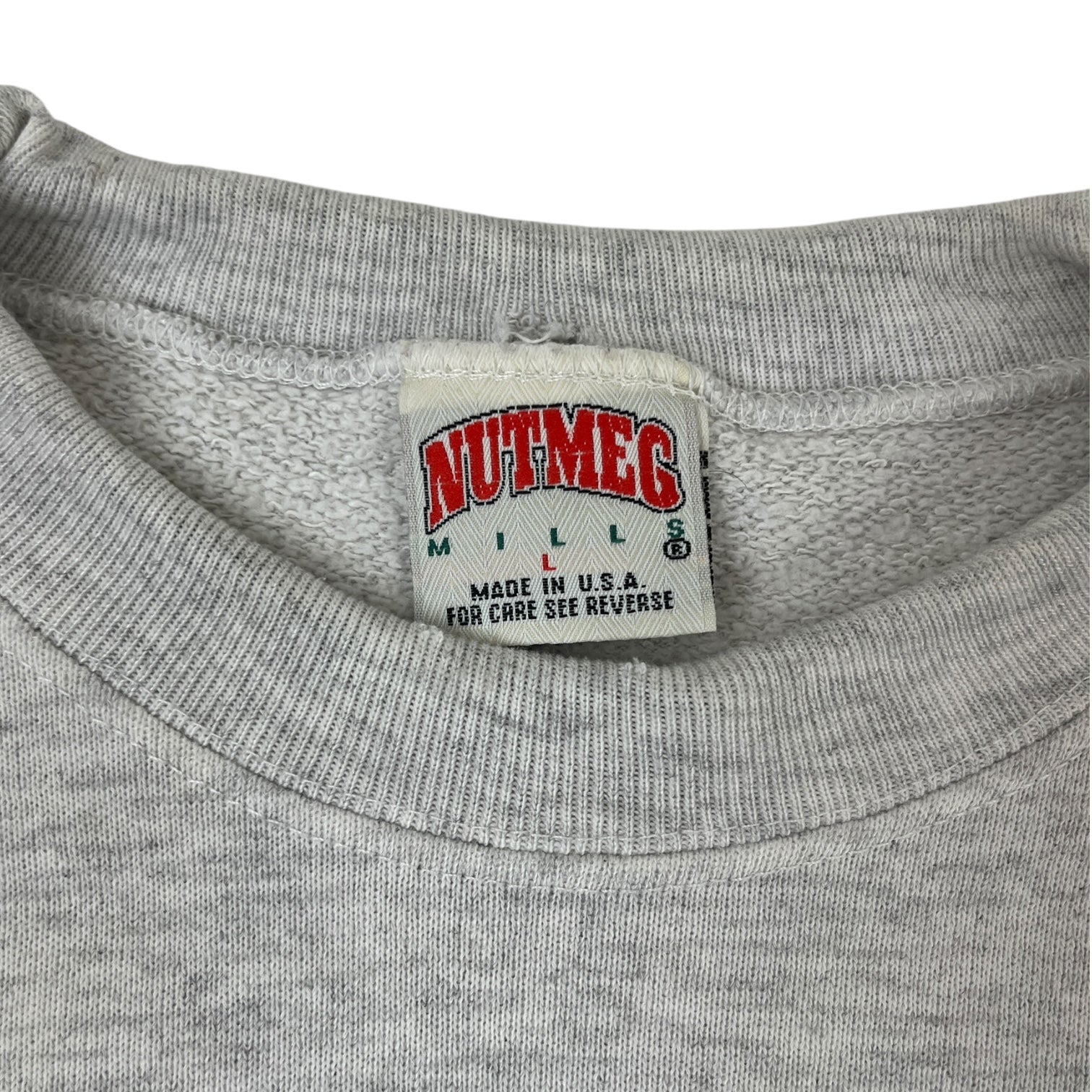 Vintage 1990 Anaheim Mighty Ducks "Breakthrough" Crewneck Sweatshirt