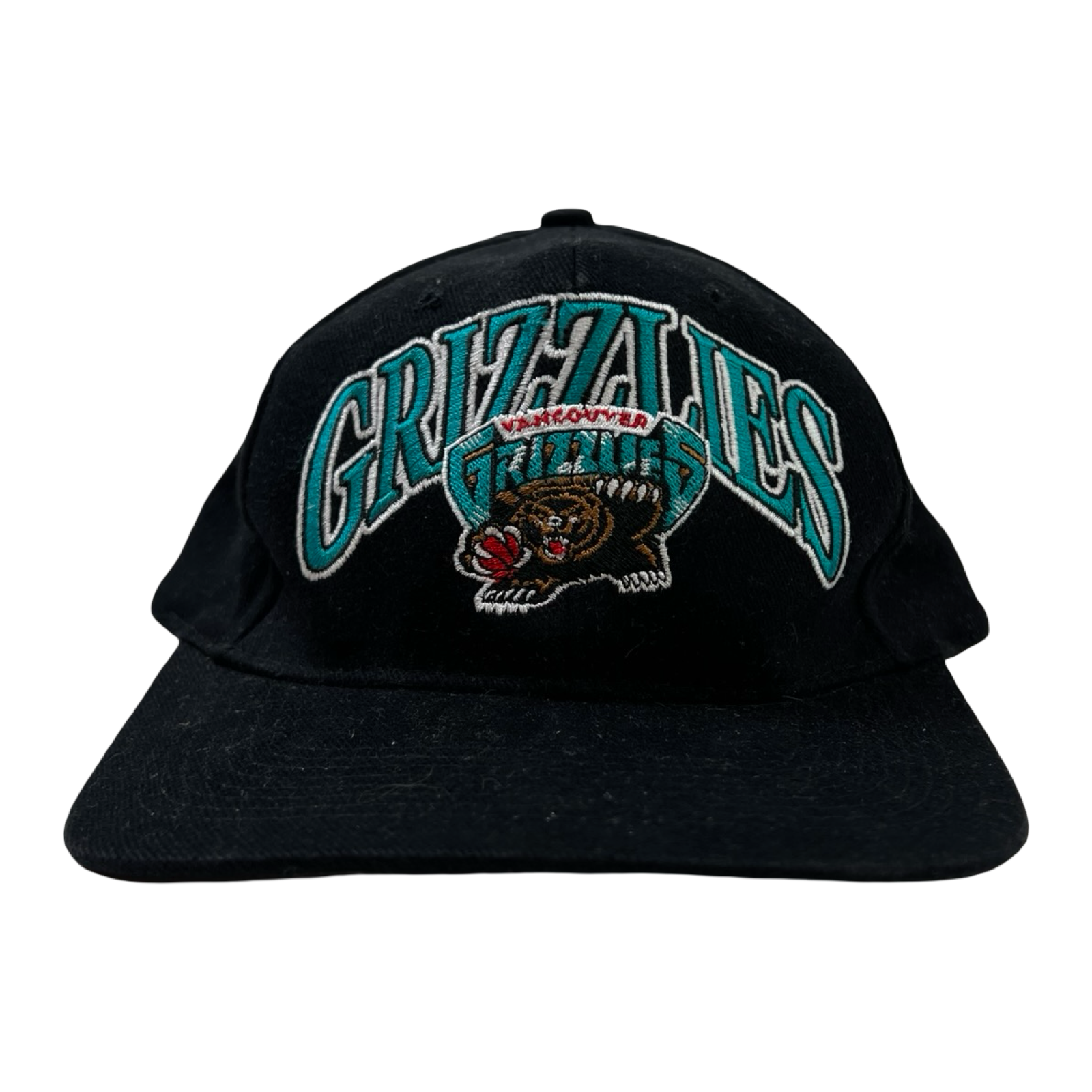 Vintage Vancouver Grizzlies Snapback Black