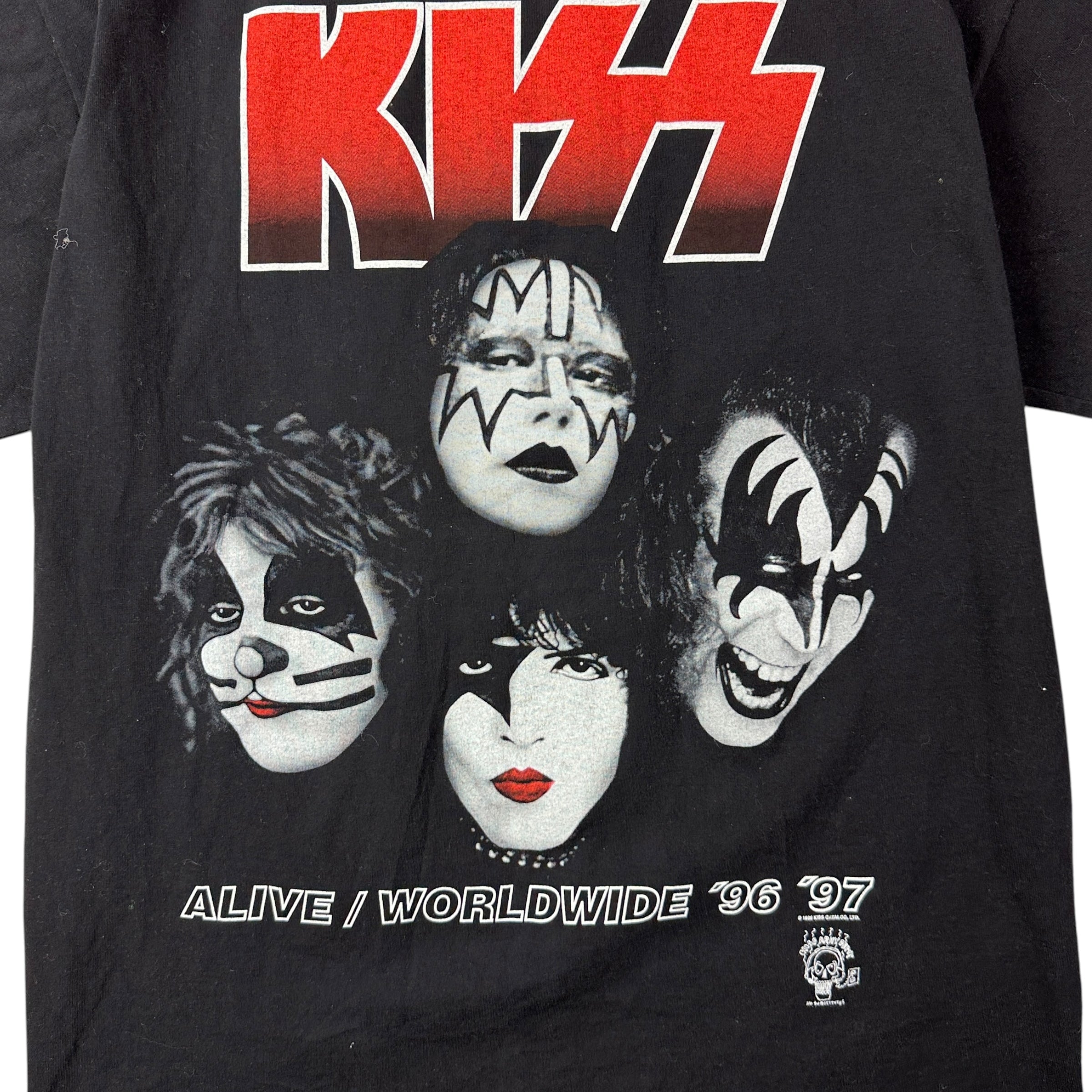 1997 Kiss “Alive!” Tour Tee Black