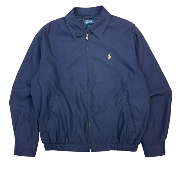 Vintage Polo Ralph Lauren Harrington Jacket Navy Blue