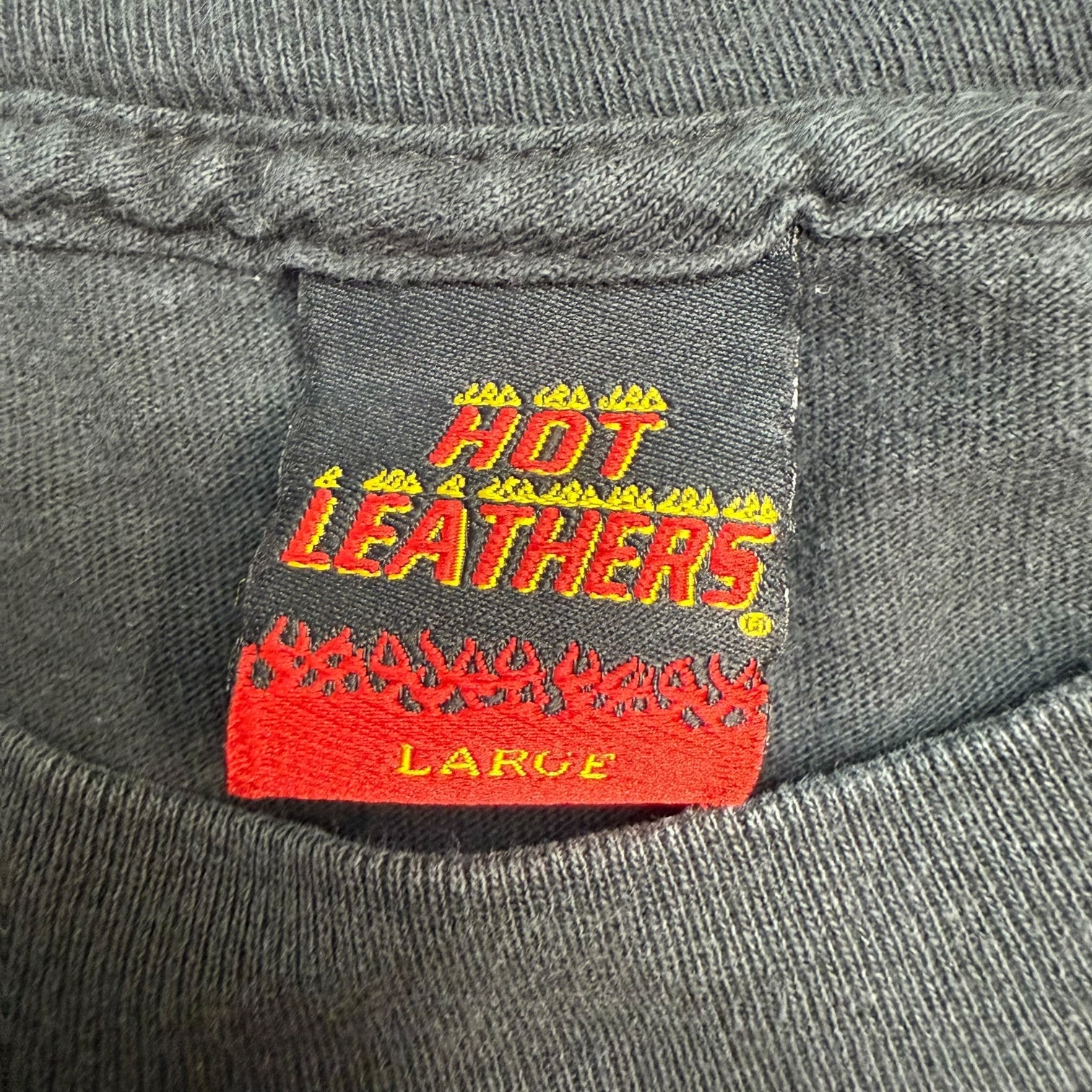 Vintage Hot Leathers Eagle L/S Tee Black