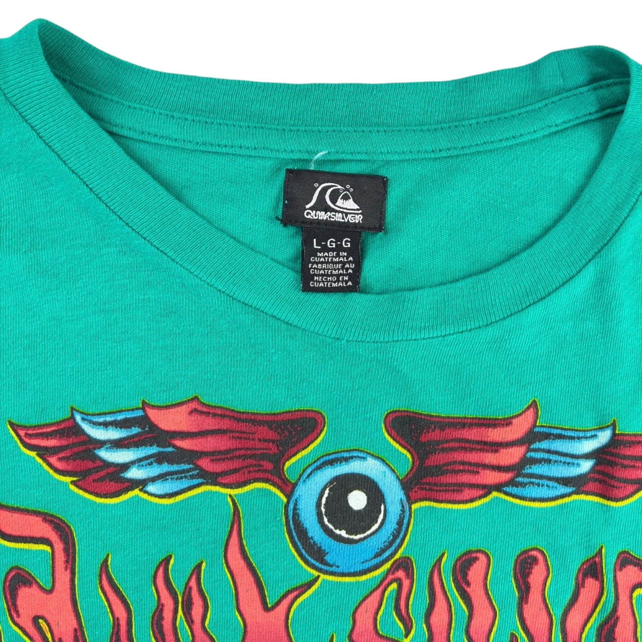 (W) Quiksilver Surf Tee Teal