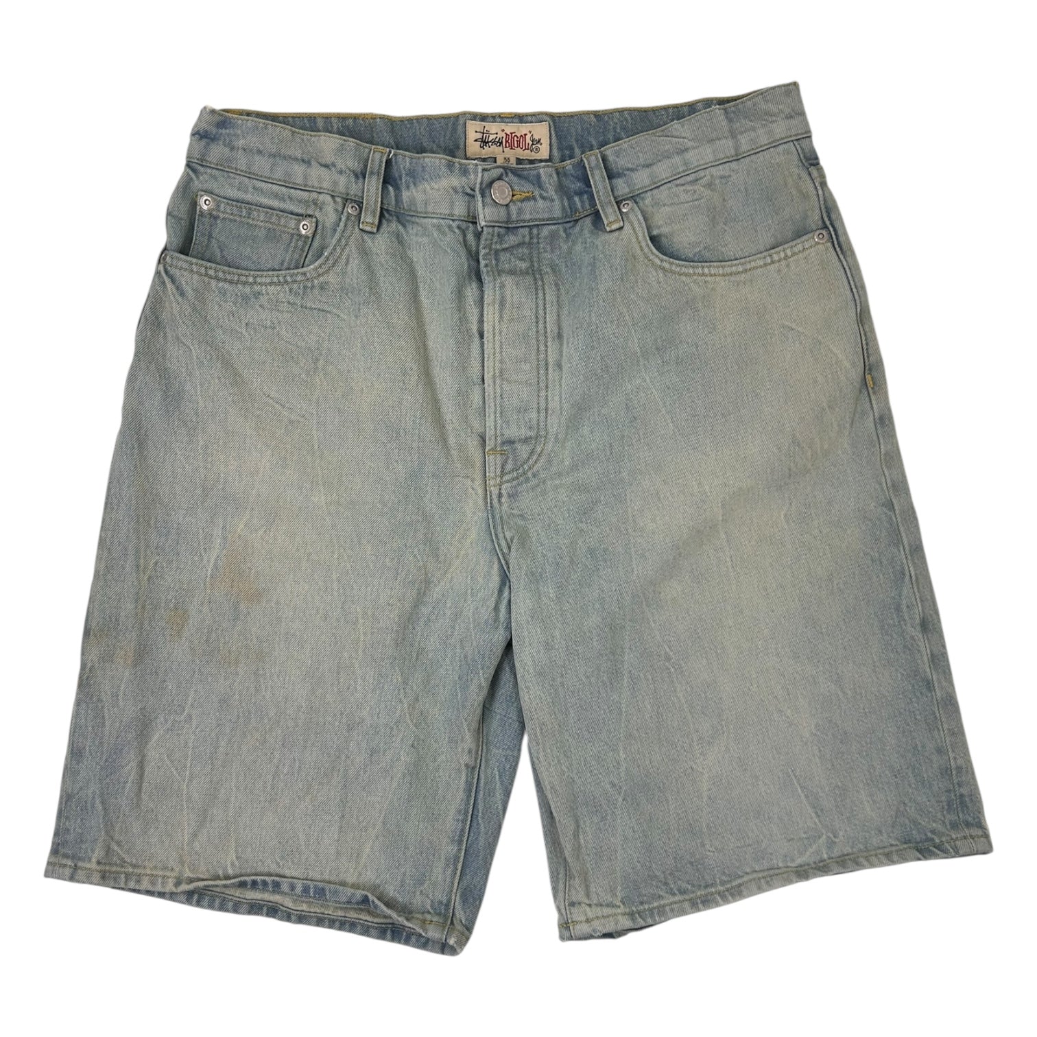 Stussy Big Ol Jean Shorts Sand Wash