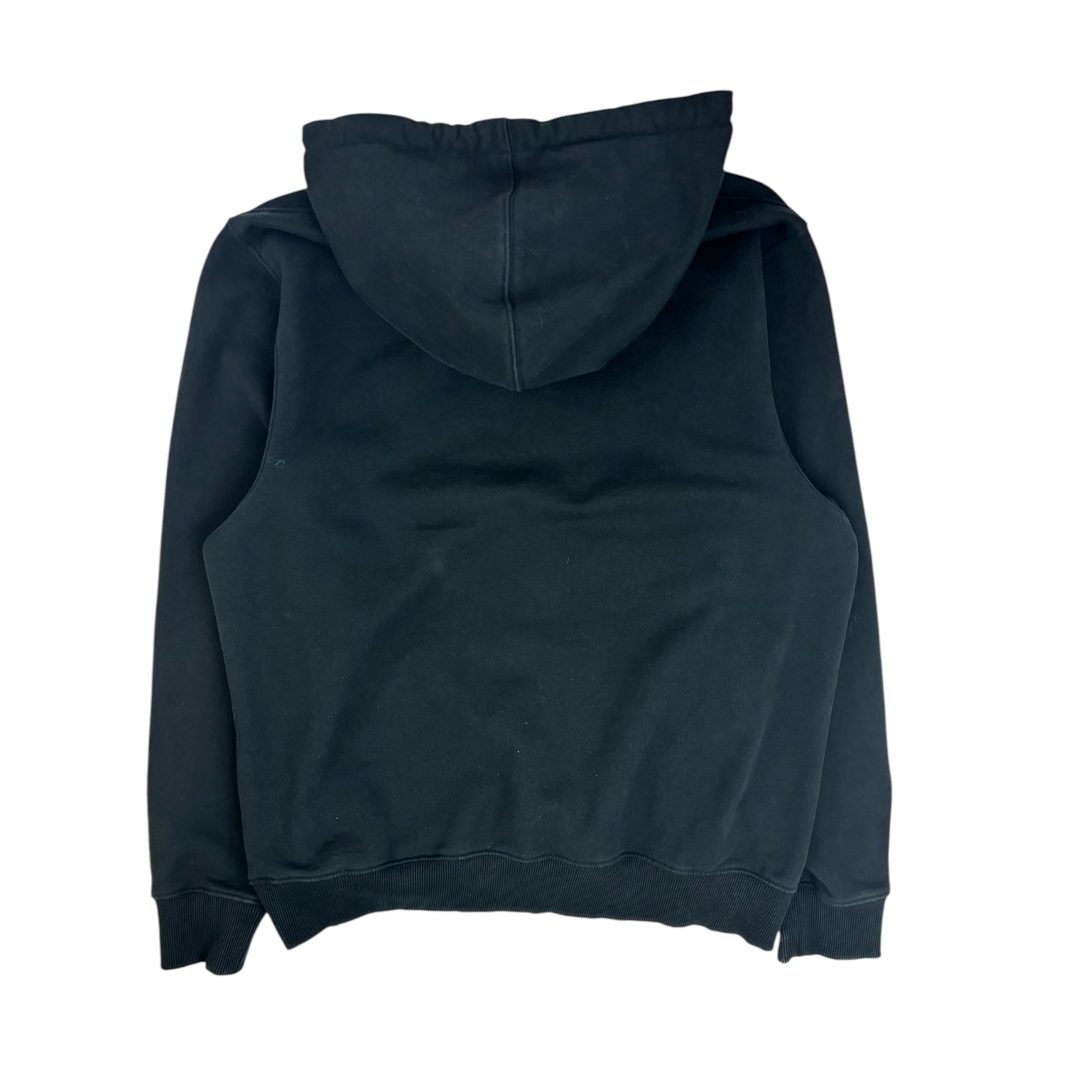 Stussy Stock Logo Appliqué Hoodie Black