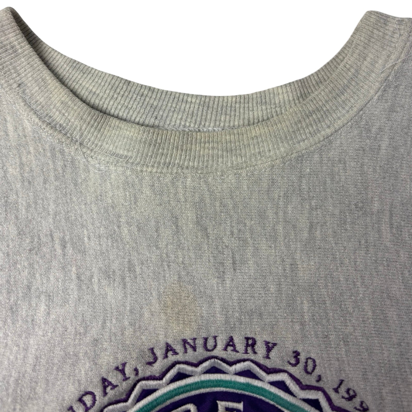1994 Champion NFL Superbowl Crewneck Heather Grey
