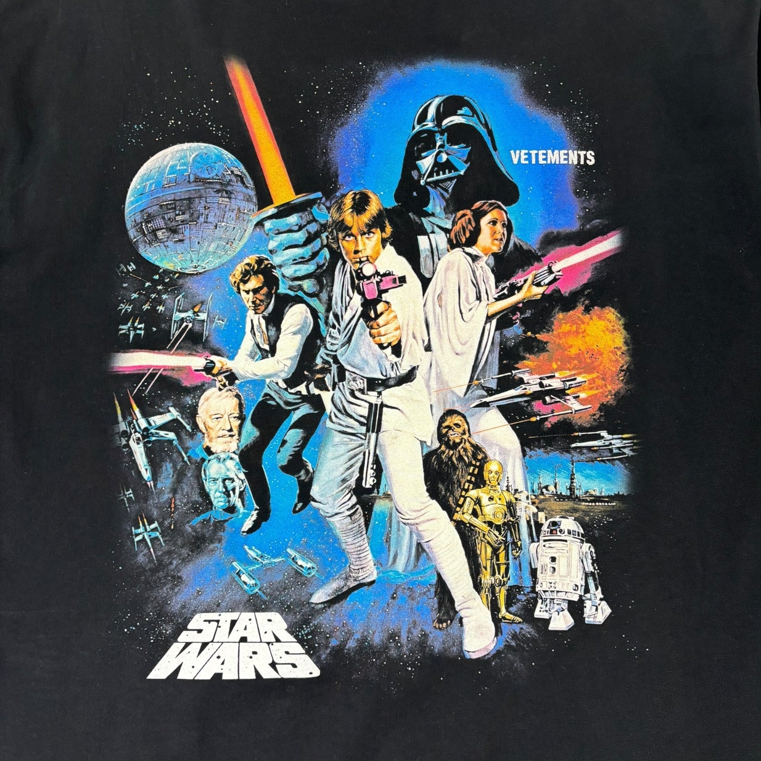 Vetements x Star Wars Limited Edition T-Shirt Black
