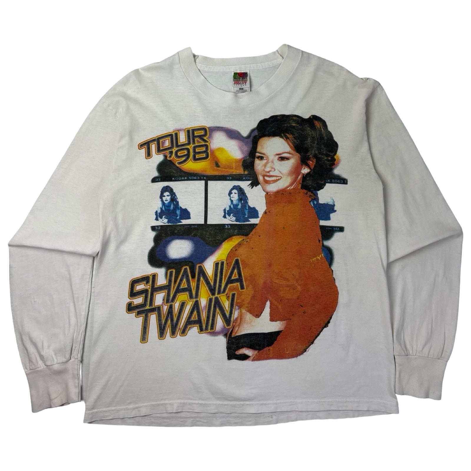 1998 Shania Twain Tour Longsleeve White