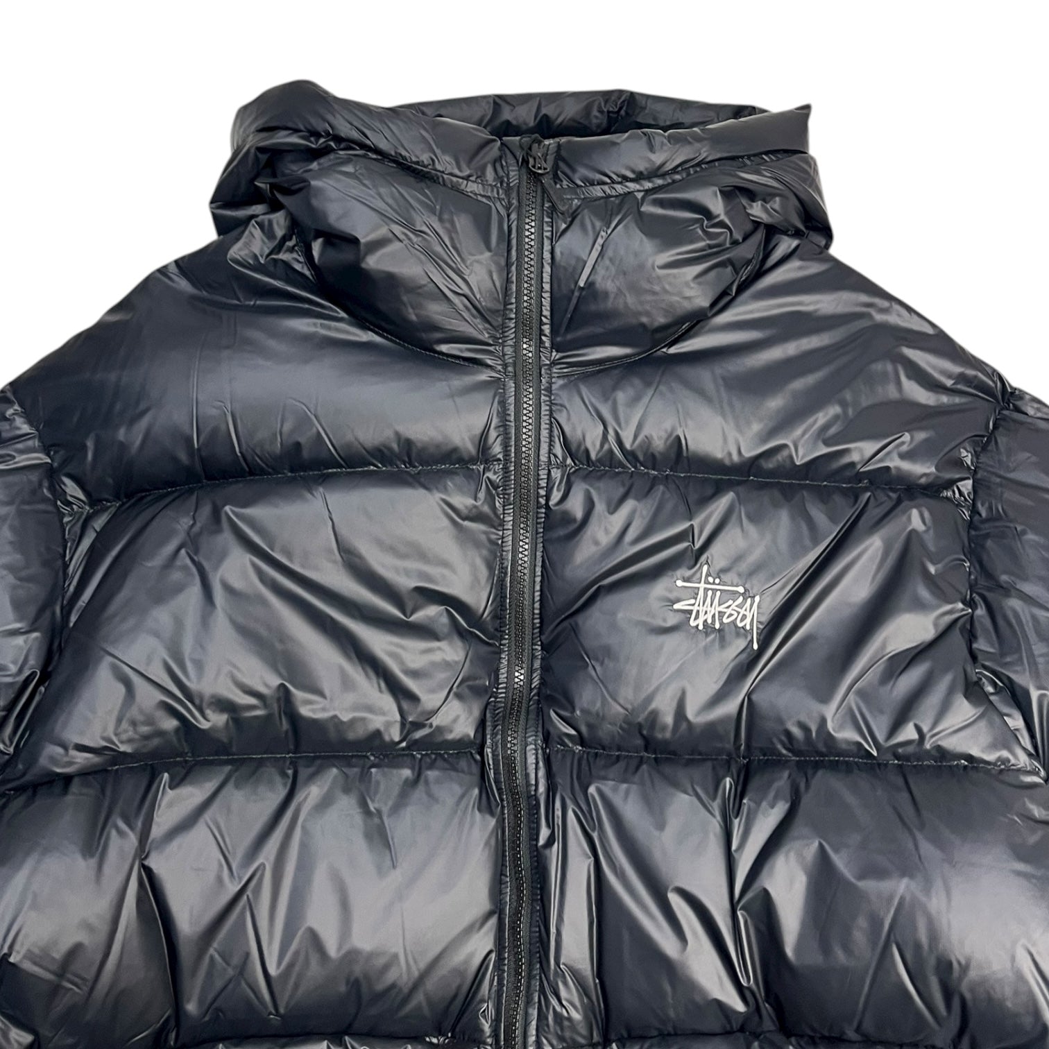 Stüssy Micro Ripstop Down Parka Phantom Black