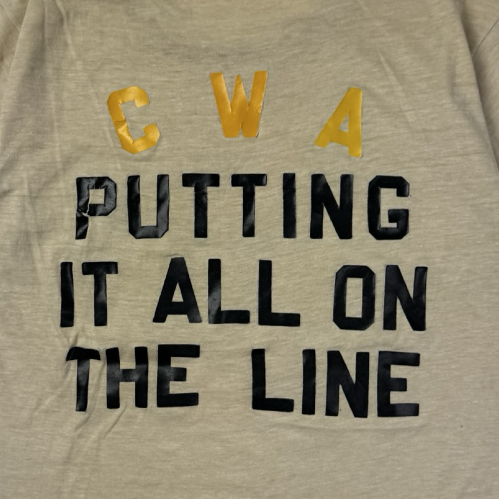 Vintage 70s Tiger “Putting It All On The Line” Ringer T-Shirt