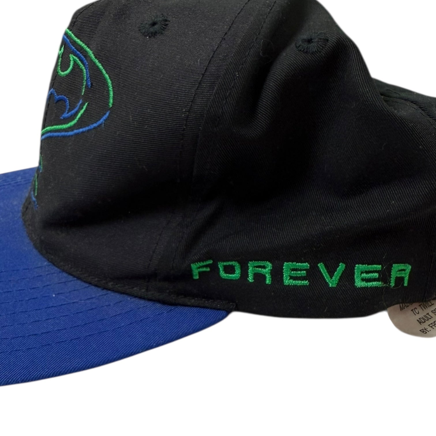Vintage 1994 Batman Forever Snapback Hat Black