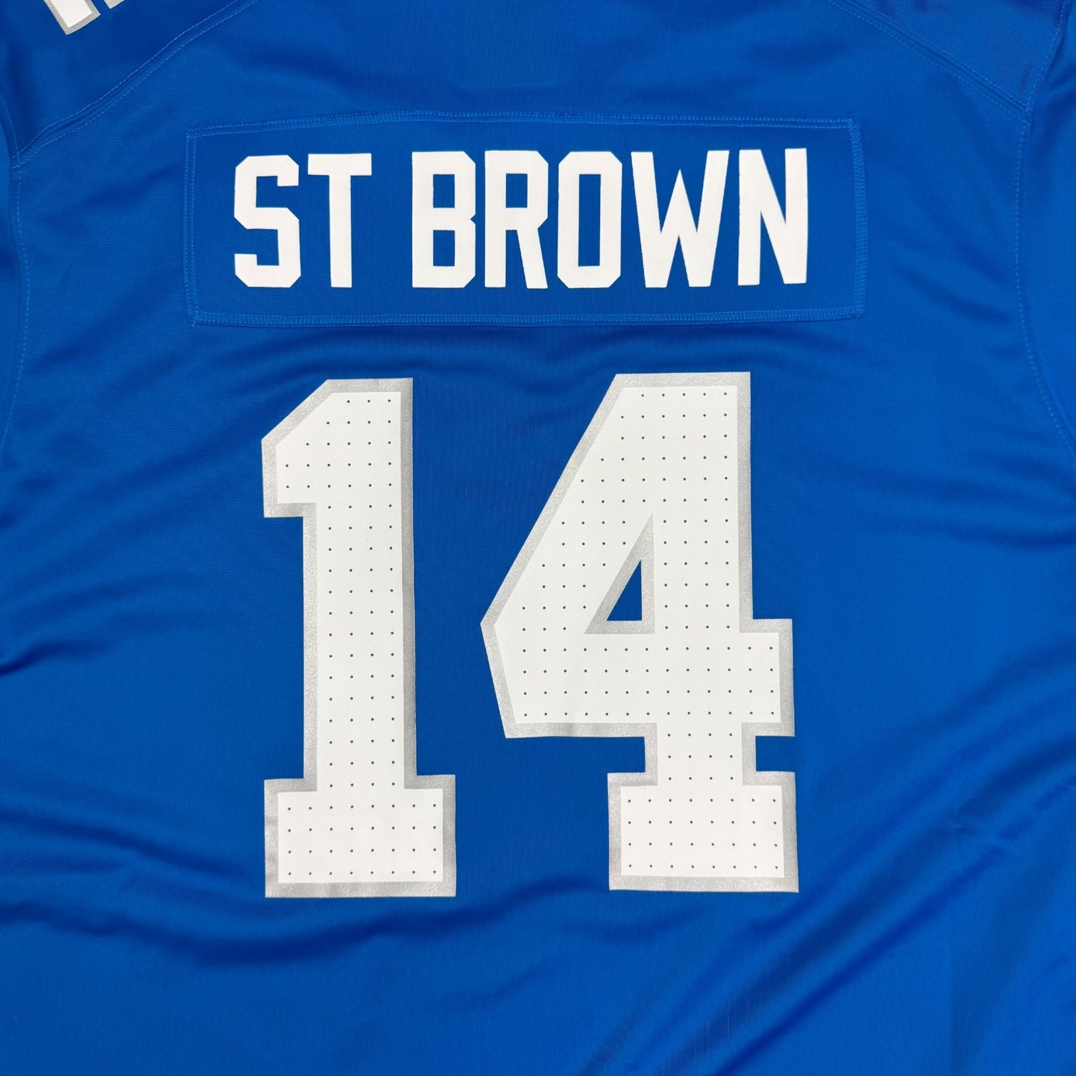 Nike Detroit Lions Amon-Ra St Brown Jersey Home Blue