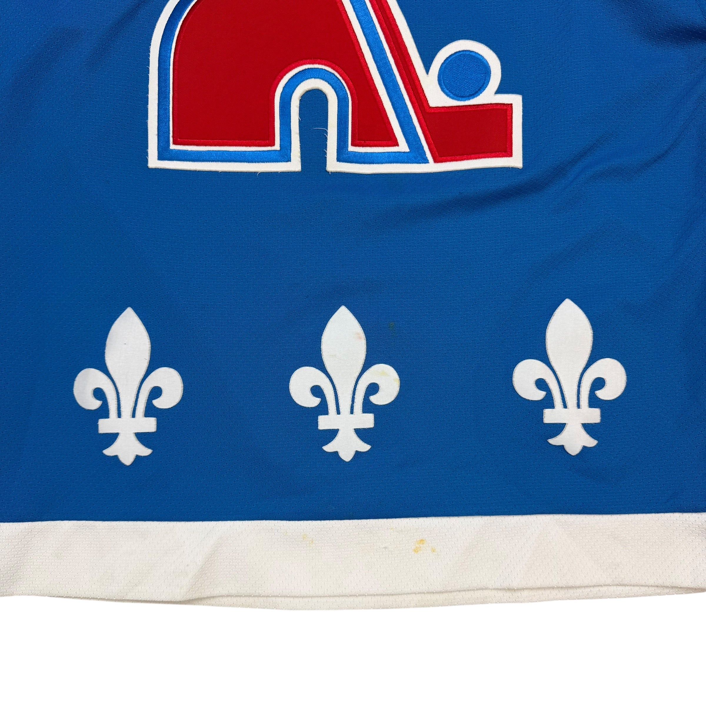 Vintage Quebec Nordiques CCM Jersey Blue