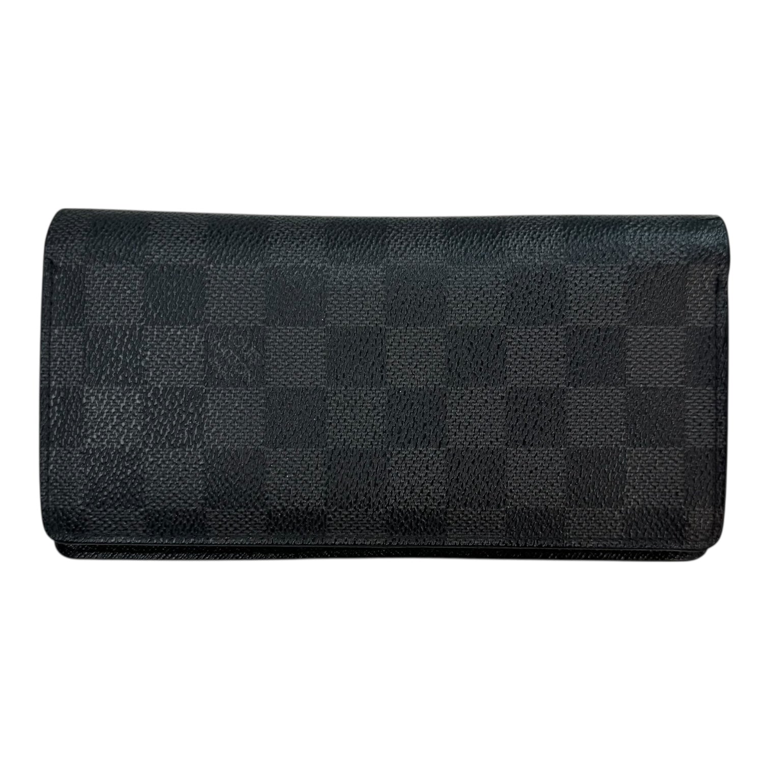 Louis Vuitton Damier Graphite Long Wallet Black