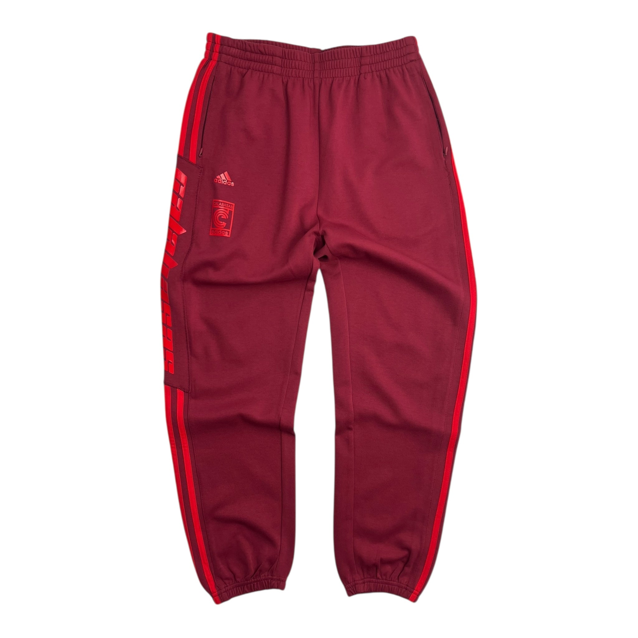 Yeezy x Adidas Calabasas Track Pants Maroon