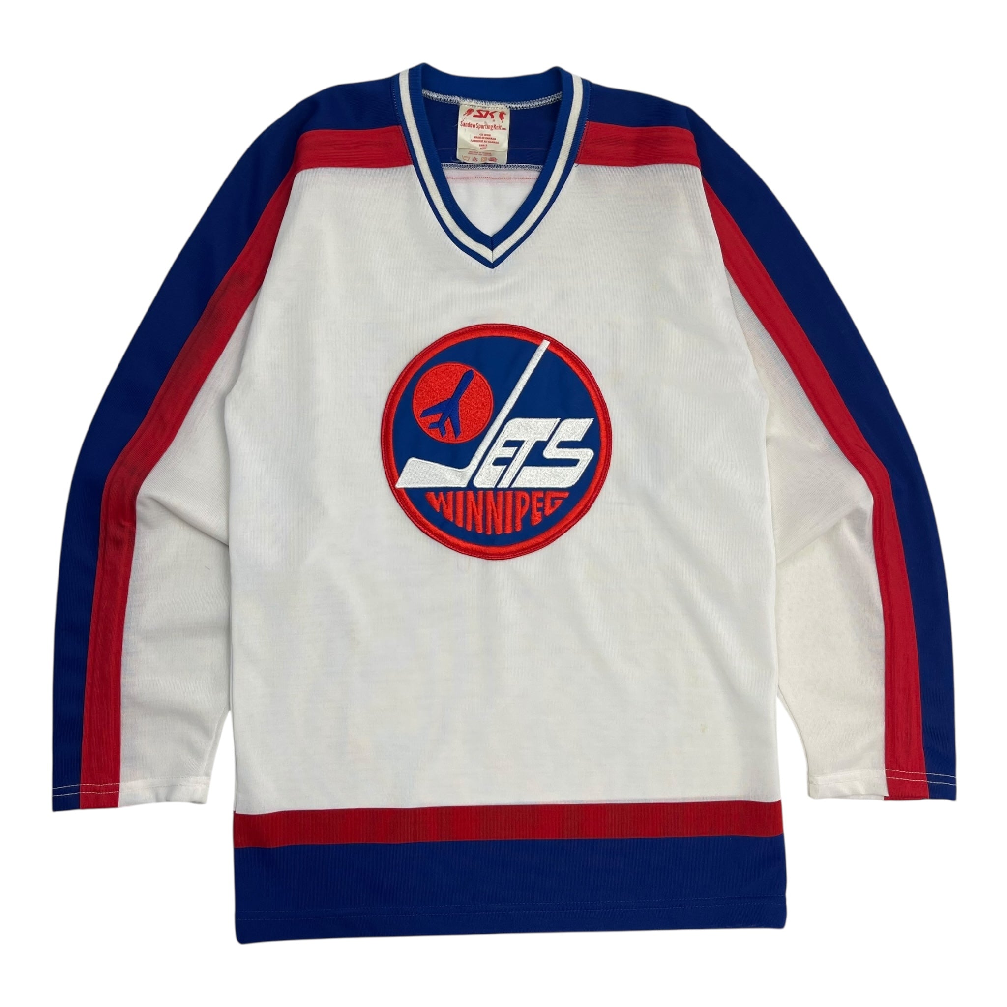Vintage Winnipeg Jets Sandow Sporting Knits Jersey
