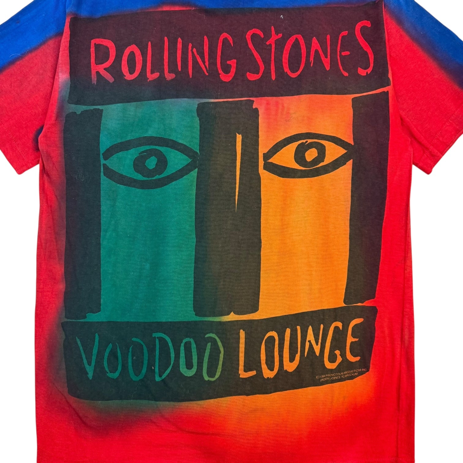 1994 Rolling Stones Voodoo Lounge Tee Red/Blue